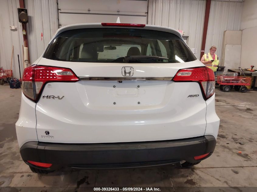 2019 Honda Hr-V Lx VIN: 3CZRU6H38KM703742 Lot: 39326433