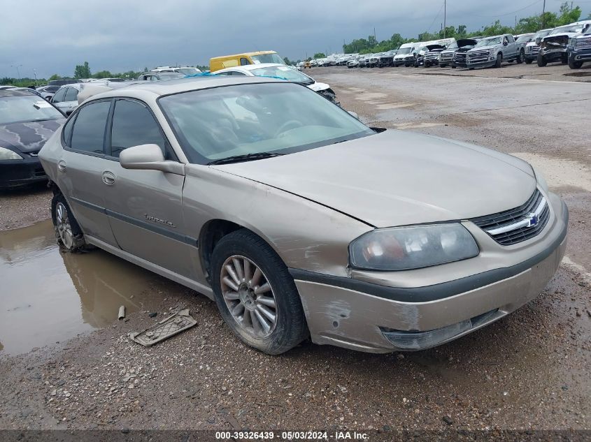 2001 Chevrolet Impala Ls VIN: 2G1WH55K919170058 Lot: 39326439