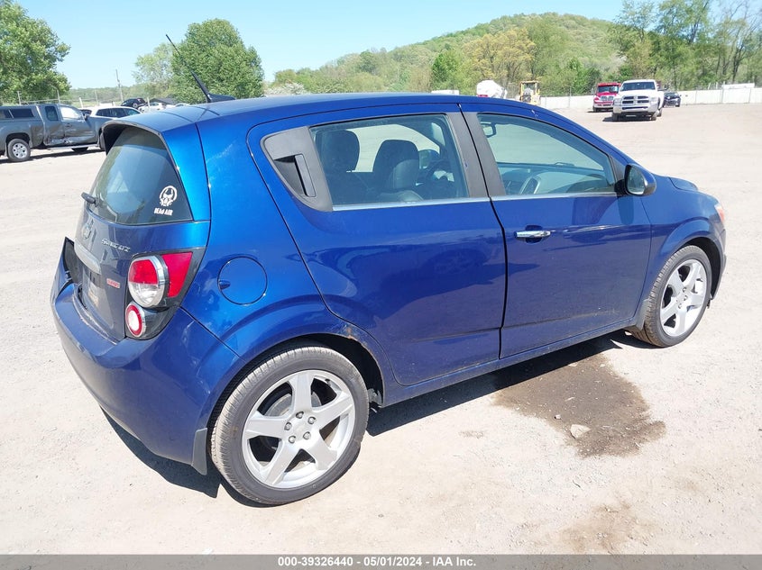 2013 CHEVROLET SONIC LTZ AUTO - 1G1JE6SB5D4193809