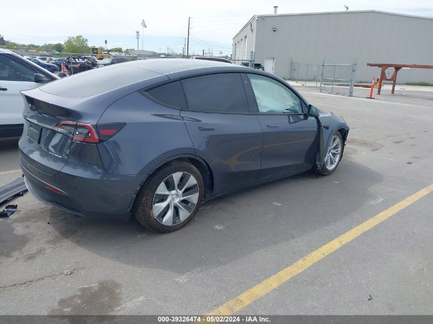 2023 Tesla Model Y Awd/Long Range Dual Motor All-Wheel Drive VIN: 7SAYGAEE5PF759296 Lot: 39326474