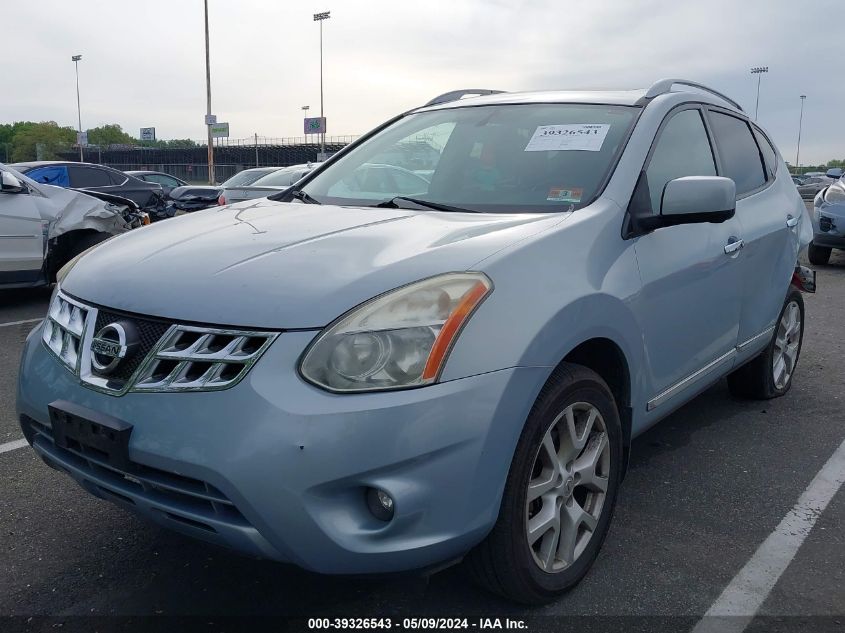 2013 Nissan Rogue Sv W/Sl Pkg VIN: JN8AS5MV9DW112756 Lot: 39326543