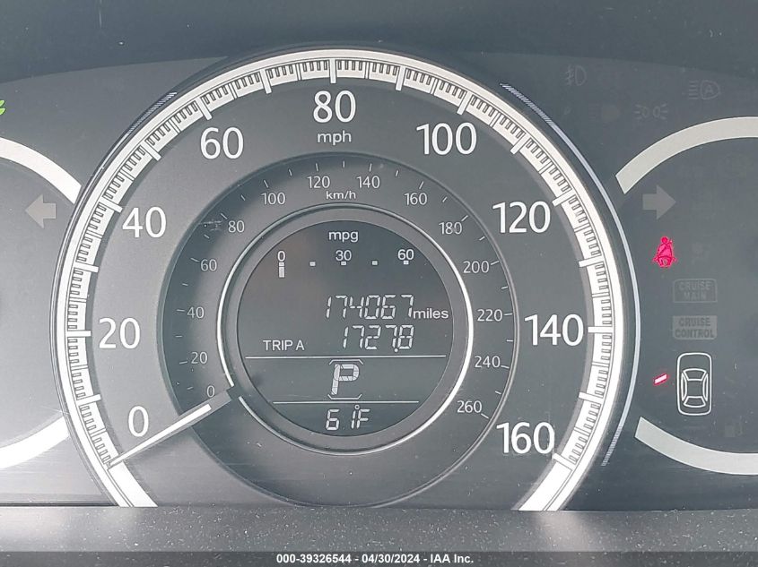 1HGCR2F31DA009517 | 2013 HONDA ACCORD