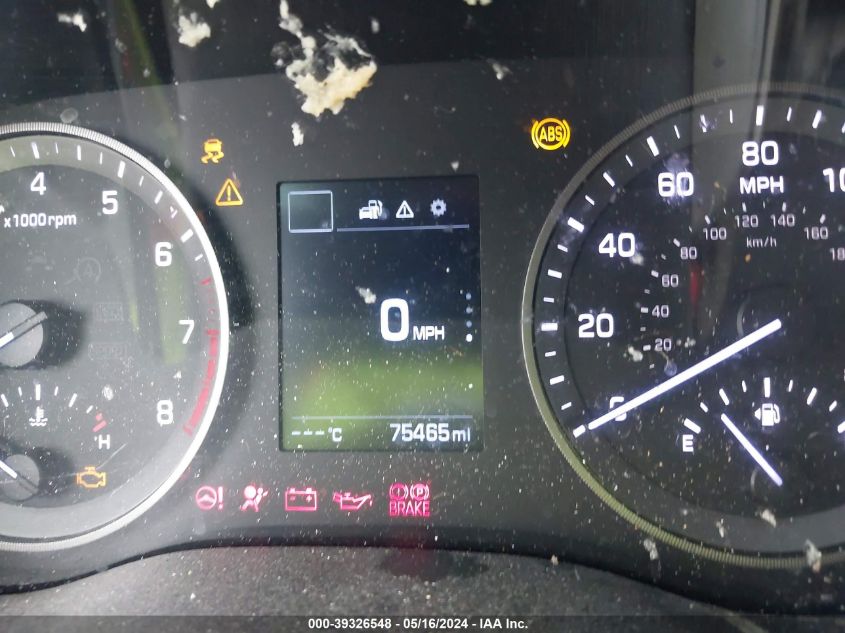 2018 Hyundai Tucson Se VIN: KM8J2CA44JU767535 Lot: 39326548