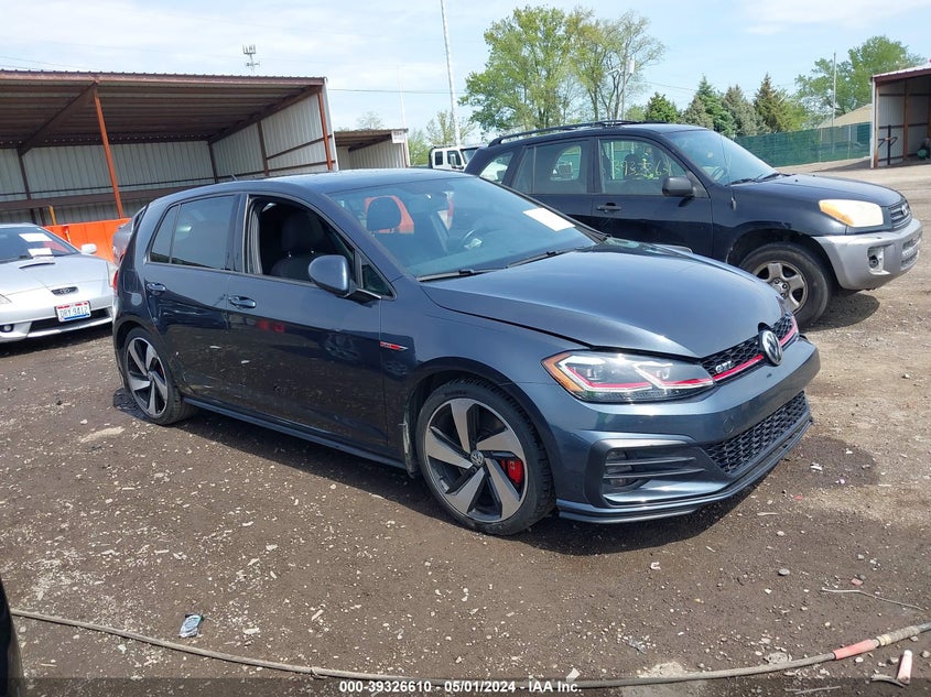 2018 VOLKSWAGEN GOLF GTI 2.0T AUTOBAHN/2.0T S/2.0T SE - 3VW547AU1JM280818