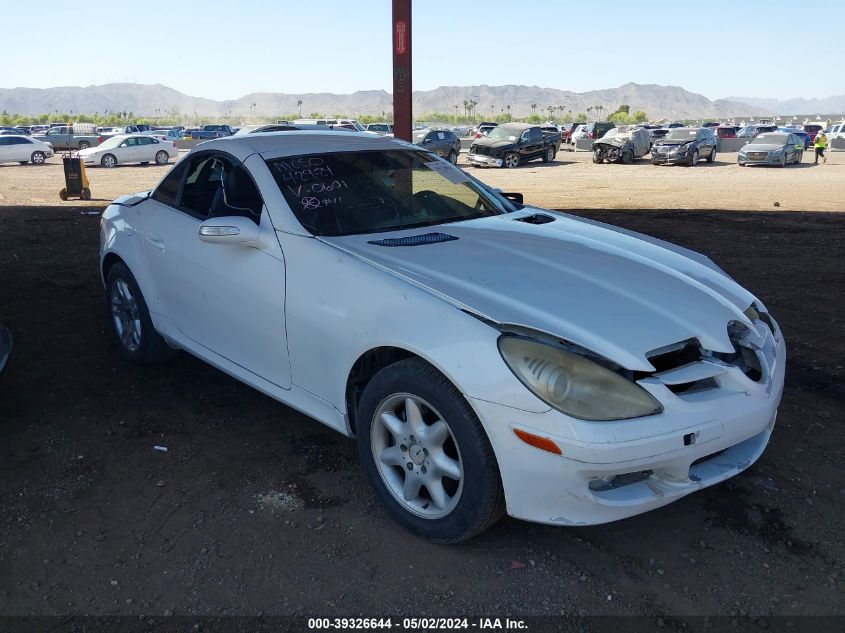 2007 Mercedes-Benz Slk 280 VIN: WDBWK54F37F140601 Lot: 39326644