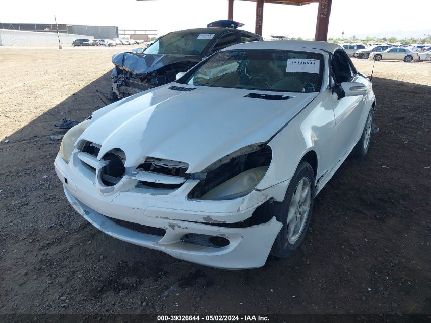 2007 Mercedes-Benz Slk 280 VIN: WDBWK54F37F140601 Lot: 39326644