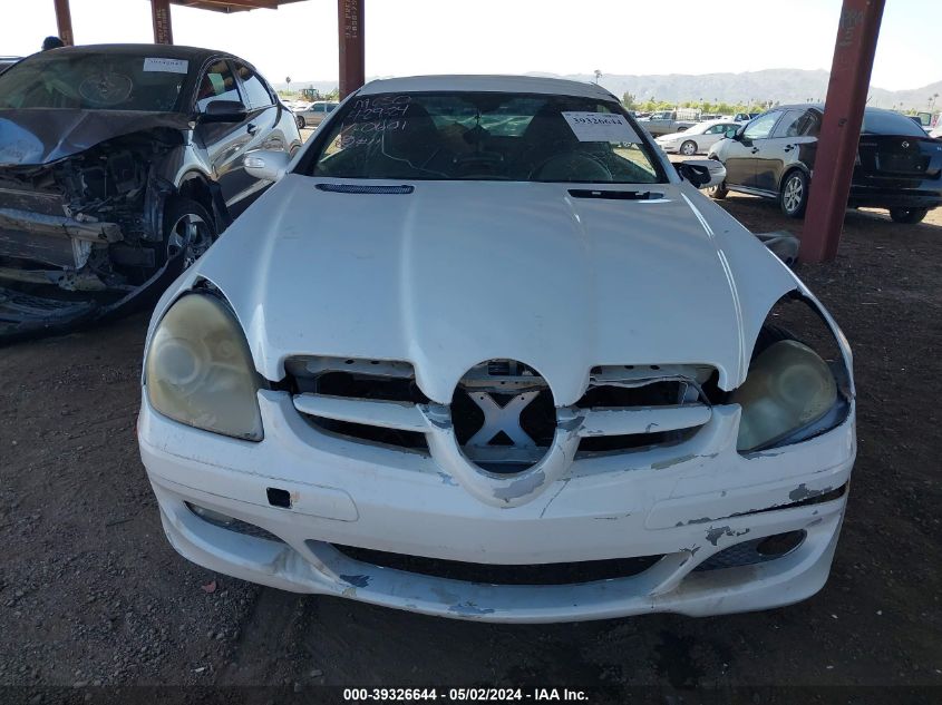 2007 Mercedes-Benz Slk 280 VIN: WDBWK54F37F140601 Lot: 39326644