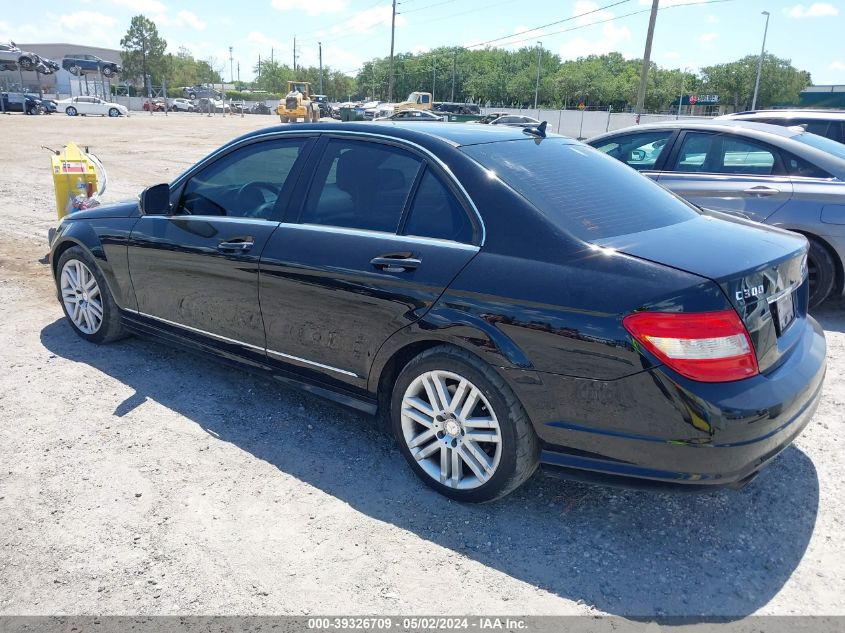 WDDGF54X99F357940 | 2009 MERCEDES-BENZ C 300