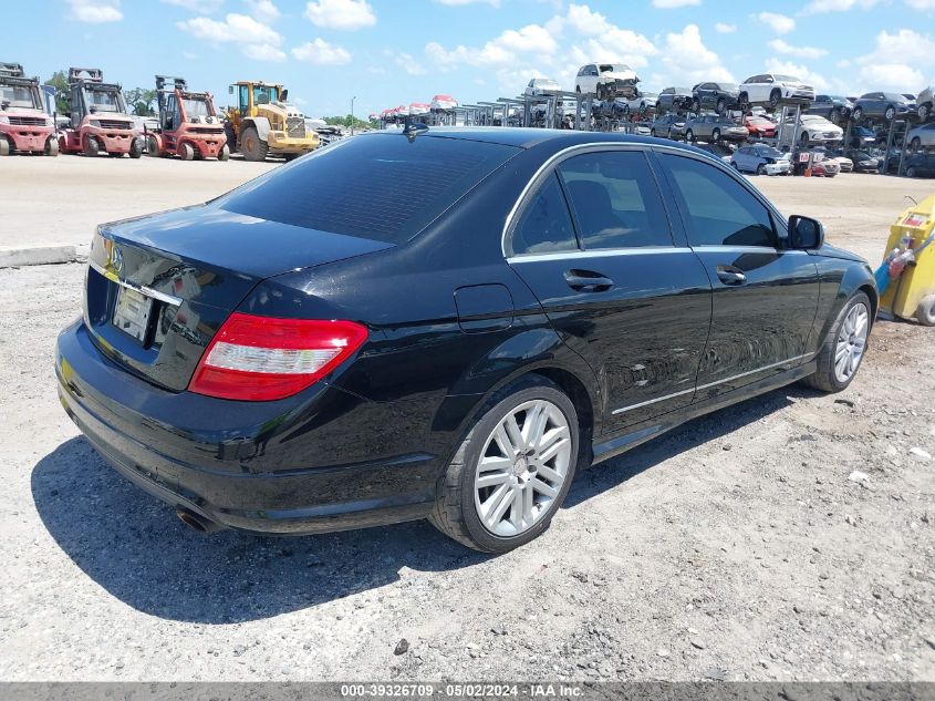 WDDGF54X99F357940 | 2009 MERCEDES-BENZ C 300