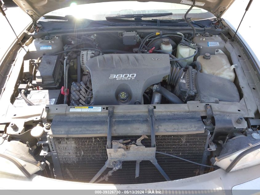 2001 Buick Park Avenue VIN: 1G4CW54K714273446 Lot: 39326730