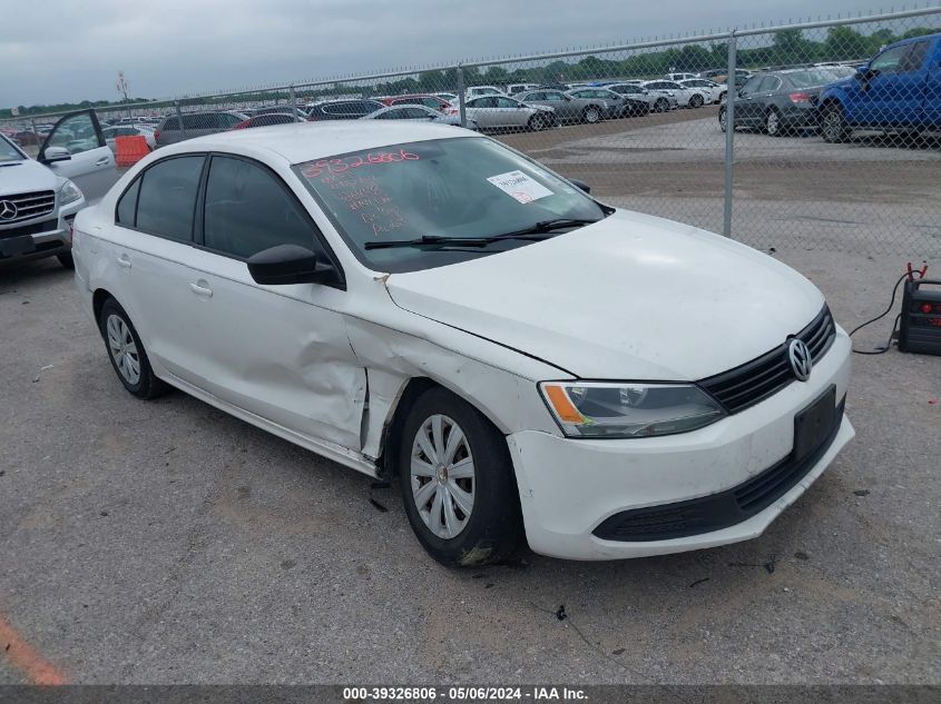 2014 Volkswagen Jetta 2.0L S VIN: 3VW2K7AJ5EM225096 Lot: 39326806