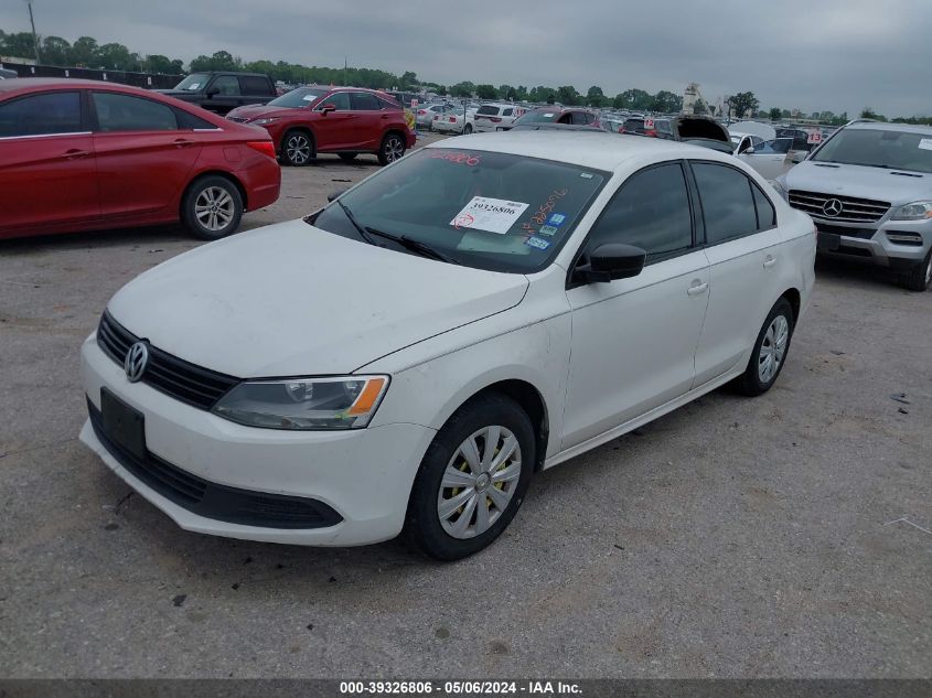 2014 Volkswagen Jetta 2.0L S VIN: 3VW2K7AJ5EM225096 Lot: 39326806