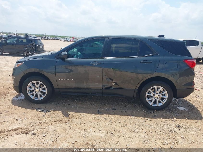 2020 Chevrolet Equinox Fwd Ls VIN: 3GNAXHEV8LS503024 Lot: 39326865