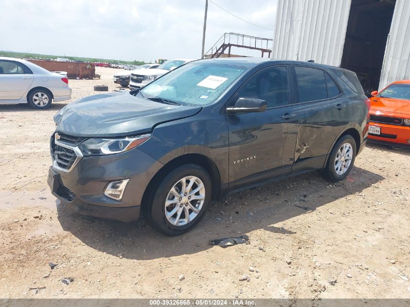 2020 Chevrolet Equinox Fwd Ls VIN: 3GNAXHEV8LS503024 Lot: 39326865