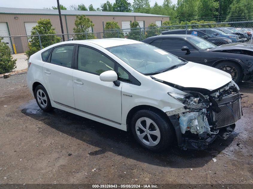 2015 Toyota Prius Two VIN: JTDKN3DU1F1865863 Lot: 39326943