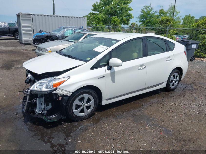 2015 Toyota Prius Two VIN: JTDKN3DU1F1865863 Lot: 39326943