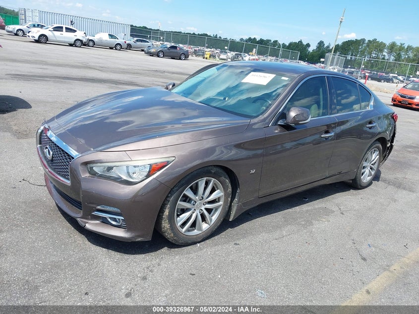 2015 INFINITI Q50 PREMIUM/SPORT - JN1BV7AP3FM354467