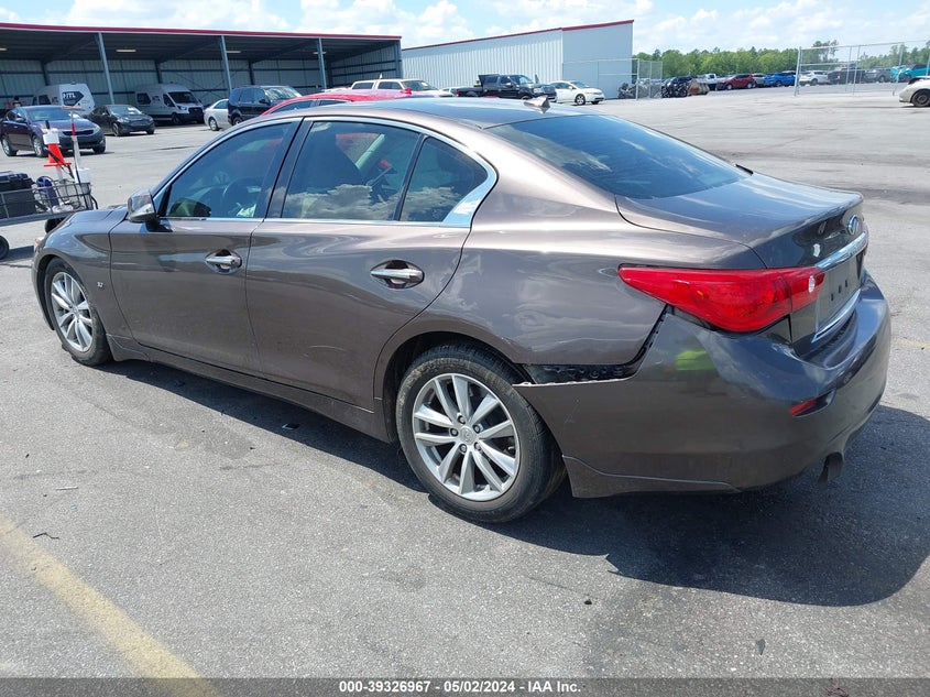 2015 INFINITI Q50 PREMIUM/SPORT - JN1BV7AP3FM354467