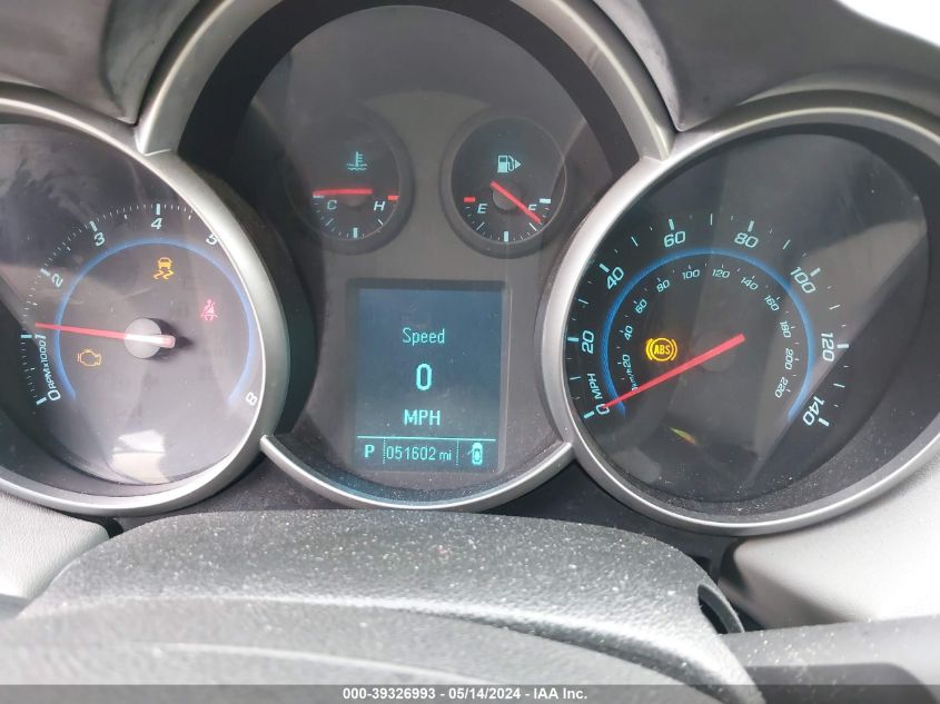 2012 Chevrolet Cruze Ls VIN: 1G1PC5SH8C7161299 Lot: 39326993