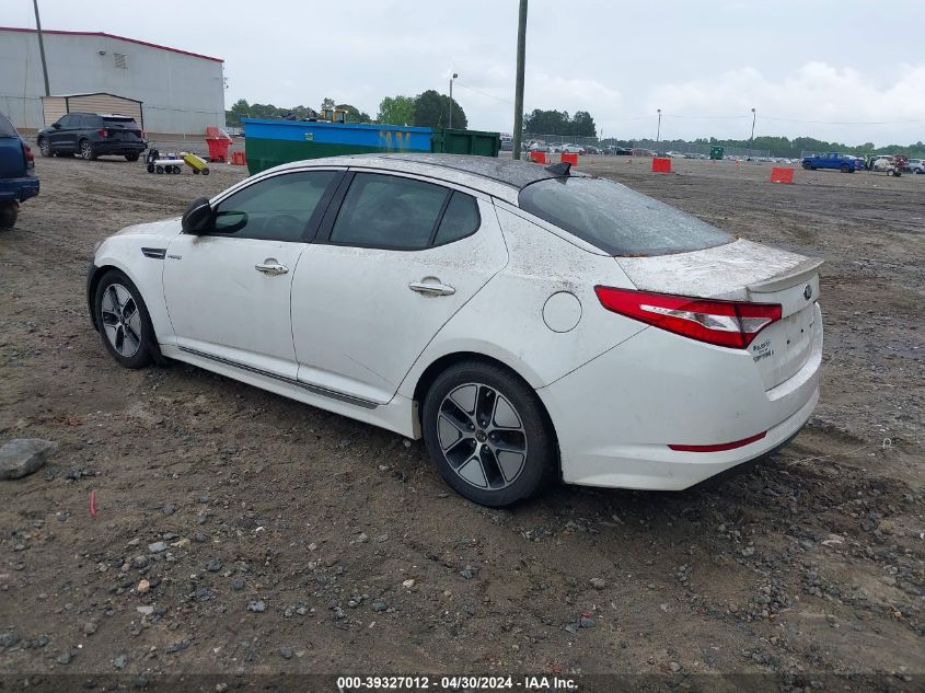 KNAGM4AD2D5042722 | 2013 KIA OPTIMA HYBRID