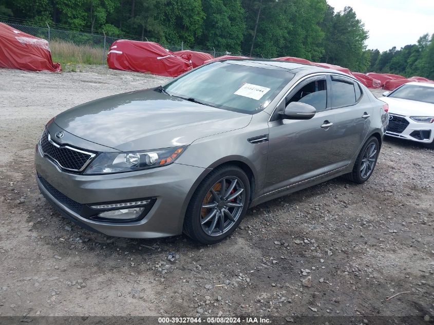 2013 Kia Optima Sx VIN: 5XXGR4A6XDG125896 Lot: 39327044