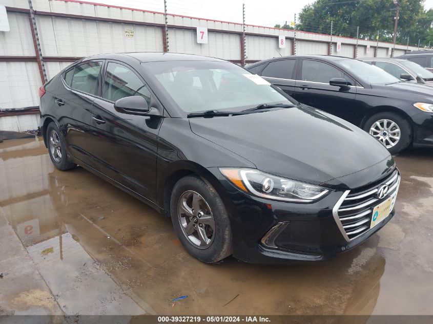 5NPD94LA6HH072385 2017 HYUNDAI ELANTRA - Image 1