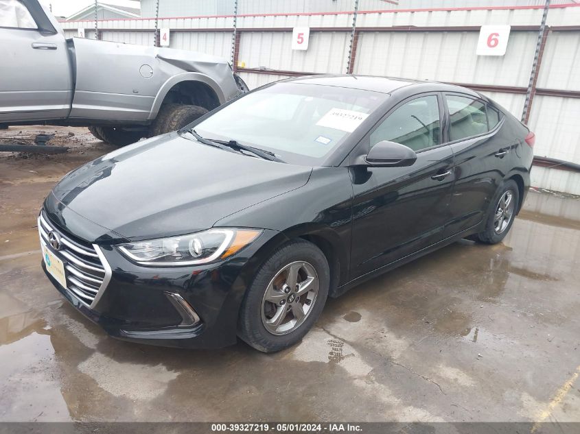 5NPD94LA6HH072385 2017 HYUNDAI ELANTRA - Image 2