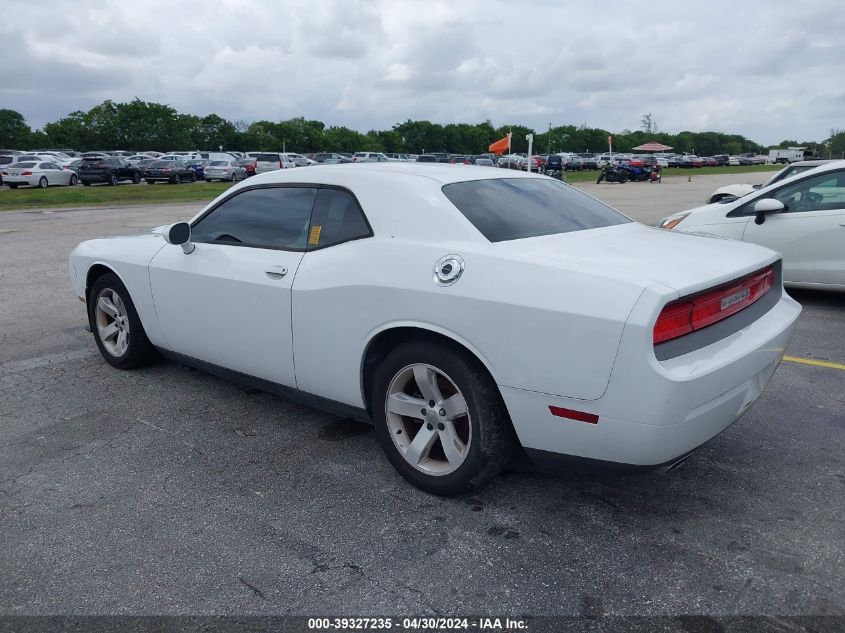 2013 Dodge Challenger Sxt Plus VIN: 2C3CDYAG4DH607178 Lot: 39327235