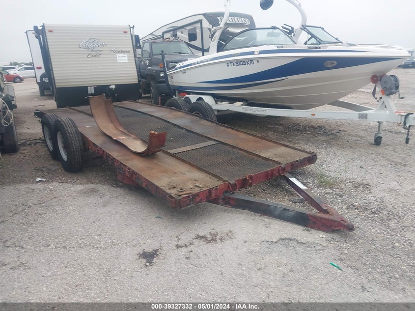 1996 HOMEMADE TRAILER - SHOP BUILT