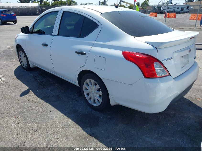 2016 Nissan Versa 1.6 S+ VIN: 3N1CN7AP6GL888658 Lot: 39327338