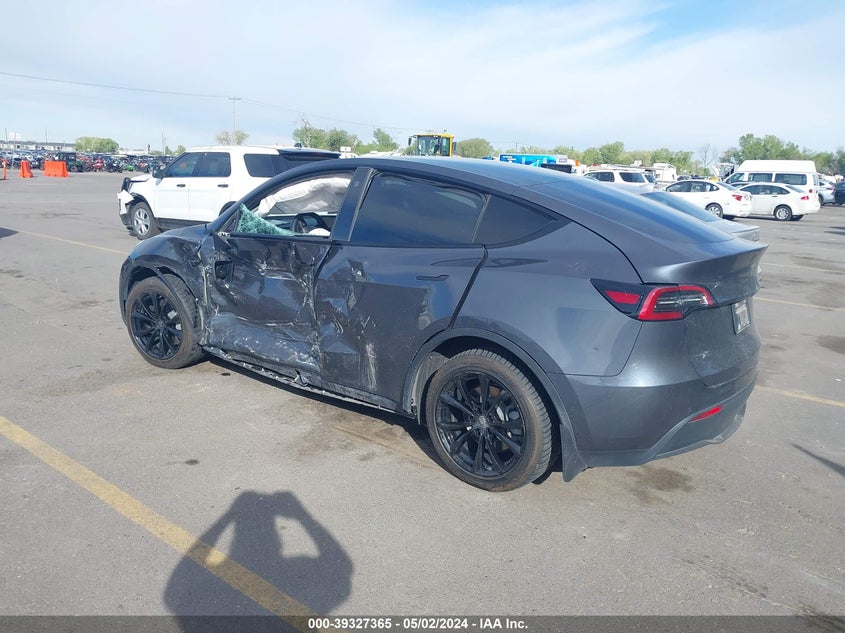 VIN 5YJYGDEE0MF131267 2021 TESLA MODEL Y LONG RANGE DUAL MOTOR ALL-WHEEL DRIVE