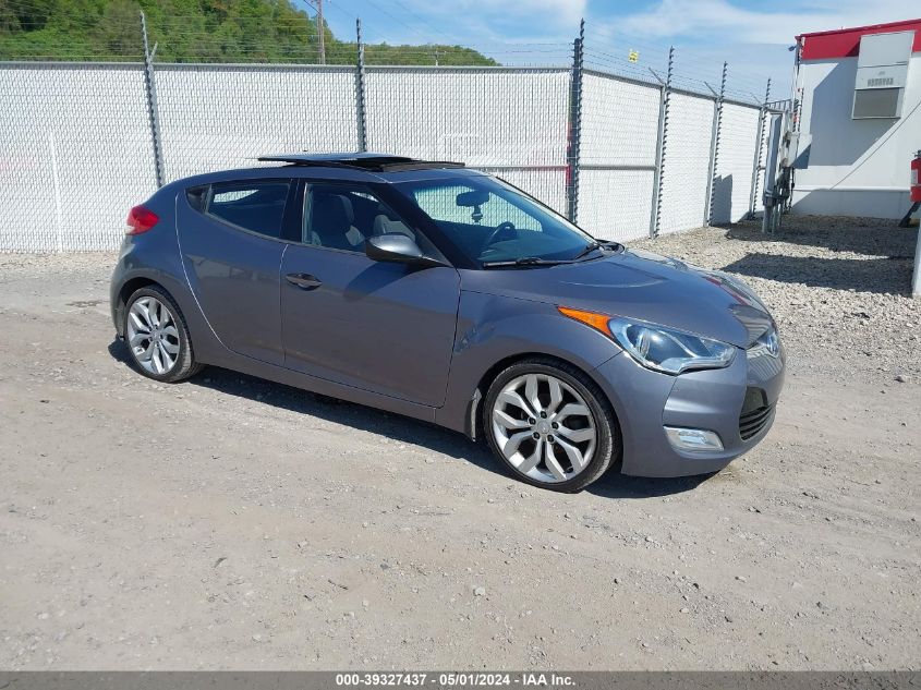 KMHTC6AD6DU095893 | 2013 HYUNDAI VELOSTER