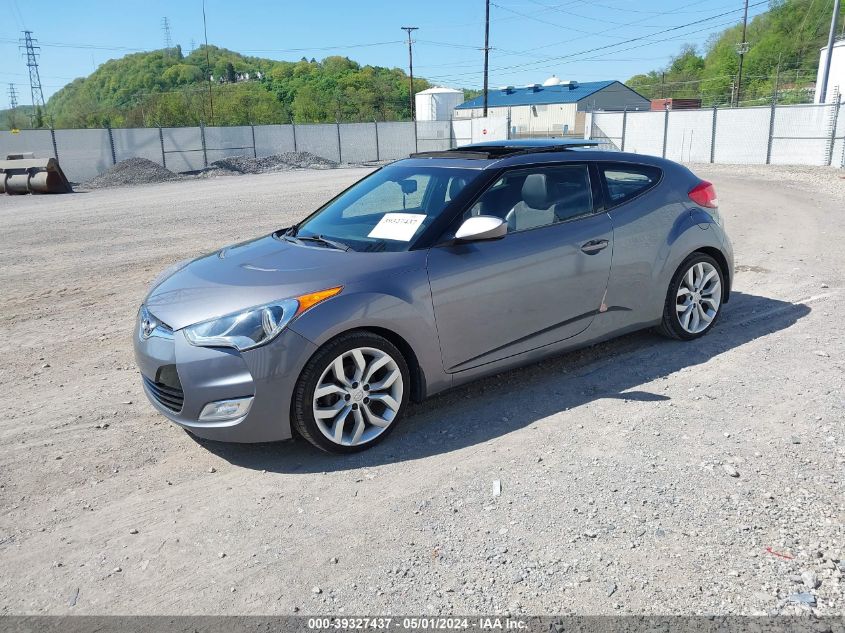 KMHTC6AD6DU095893 | 2013 HYUNDAI VELOSTER