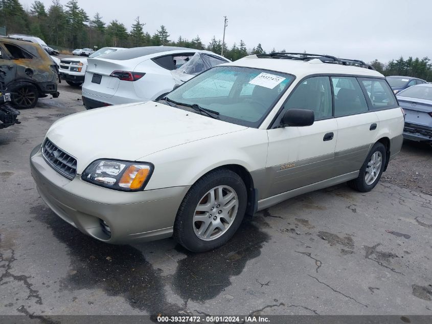 4S3BH675837610603 | 2003 SUBARU OUTBACK