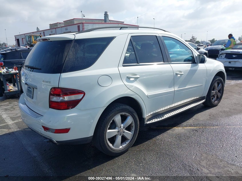 2009 Mercedes-Benz Ml 350 4Matic VIN: 4JGBB86E59A468443 Lot: 39327496