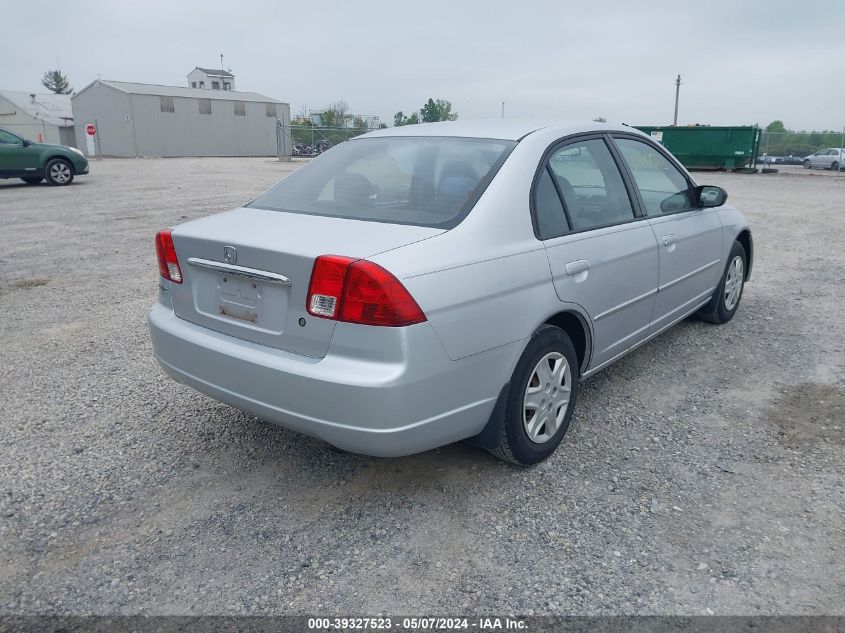 2003 Honda Civic Lx VIN: 1HGES16613L018173 Lot: 39327523