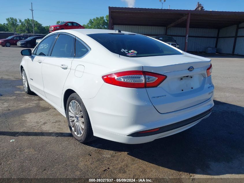 2013 Ford Fusion Hybrid Se VIN: 3FA6P0LU9DR164251 Lot: 39327537