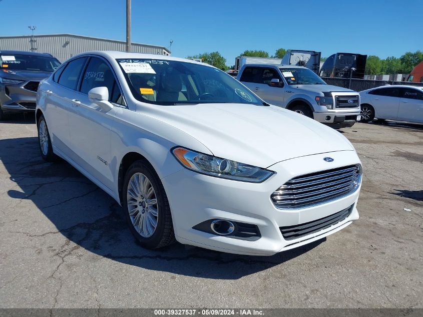 2013 Ford Fusion Hybrid Se VIN: 3FA6P0LU9DR164251 Lot: 39327537