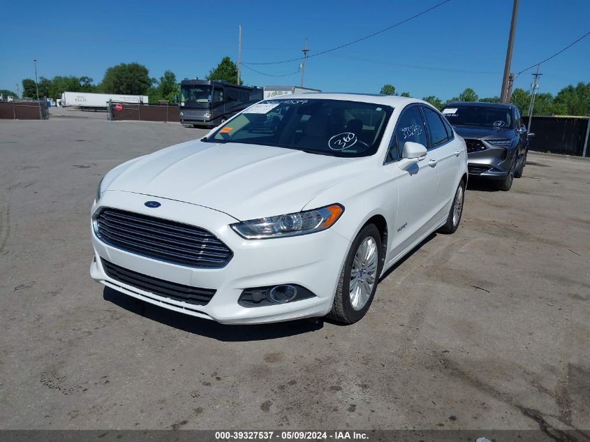 2013 Ford Fusion Hybrid Se VIN: 3FA6P0LU9DR164251 Lot: 39327537