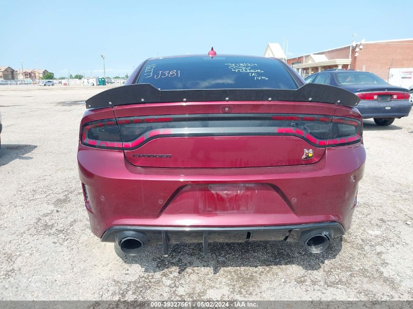 2020 Dodge Charger Scat Pack Rwd VIN: 2C3CDXGJXLH162277 Lot: 39327561