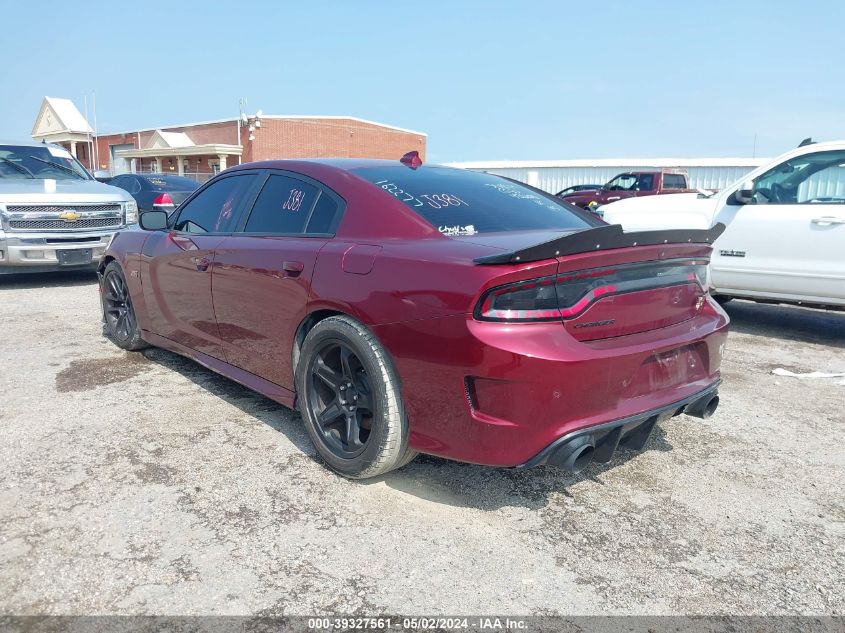 2020 Dodge Charger Scat Pack Rwd VIN: 2C3CDXGJXLH162277 Lot: 39327561