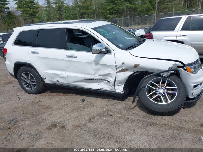 VIN 1C4RJFBG7JC241202 2018 JEEP GRAND CHEROKEE LIMITED 4X4