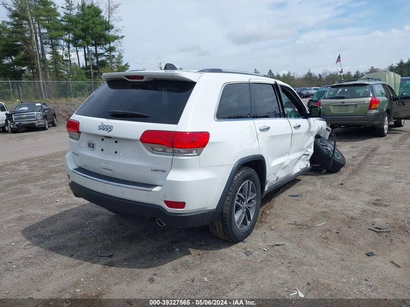 VIN 1C4RJFBG7JC241202 2018 JEEP GRAND CHEROKEE LIMITED 4X4