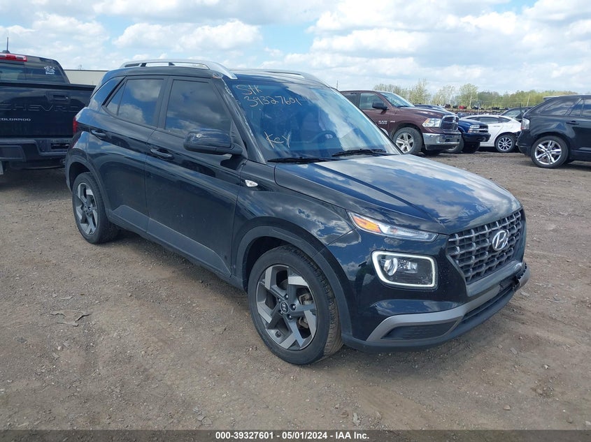 2021 Hyundai Venue Sel VIN: KMHRC8A37MU086648 Lot: 39327601
