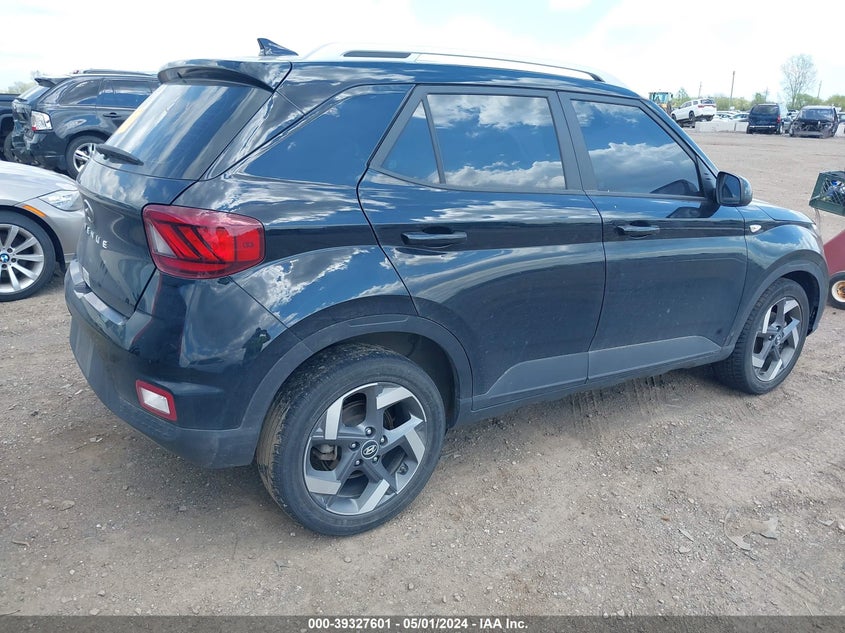2021 Hyundai Venue Sel VIN: KMHRC8A37MU086648 Lot: 39327601