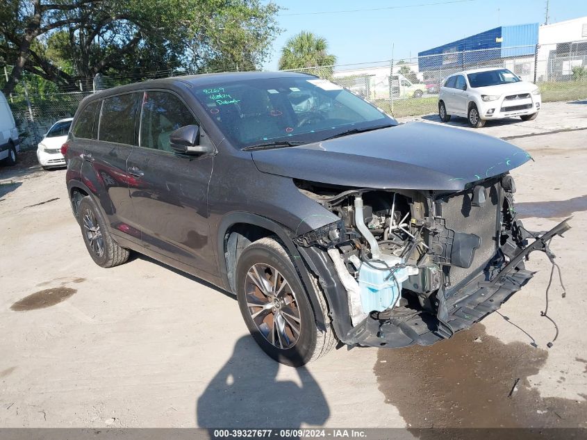 2017 Toyota Highlander Le Plus VIN: 5TDZZRFH3HS209417 Lot: 39327677