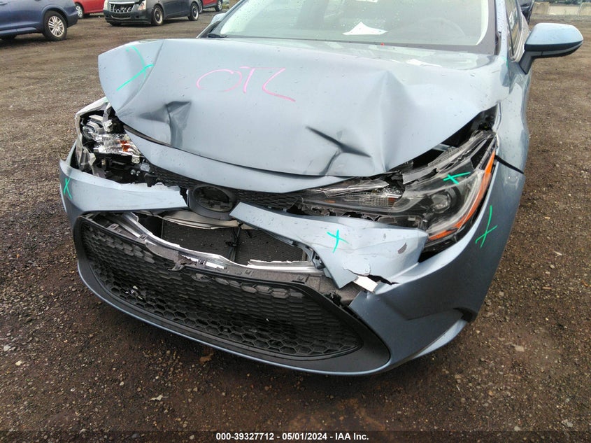 VIN 5YFEPMAE4NP363014 2022 TOYOTA COROLLA LE