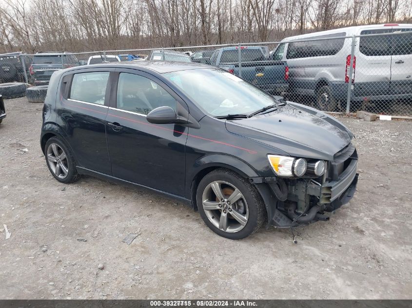 2013 Chevrolet Sonic Rs VIN: 1G1JG6SB2D4181529 Lot: 39327715