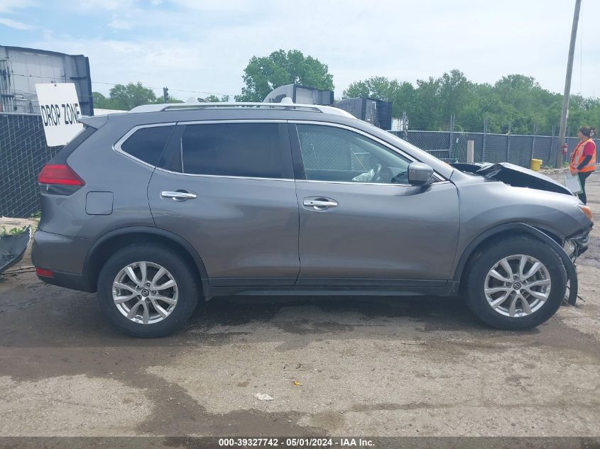 2017 Nissan Rogue Sv VIN: KNMAT2MT6HP500016 Lot: 39327742