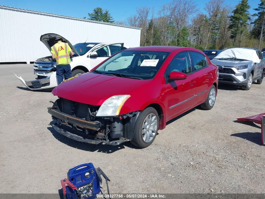 2010 Nissan Sentra 2.0S VIN: 3N1AB6AP0AL620965 Lot: 39327758